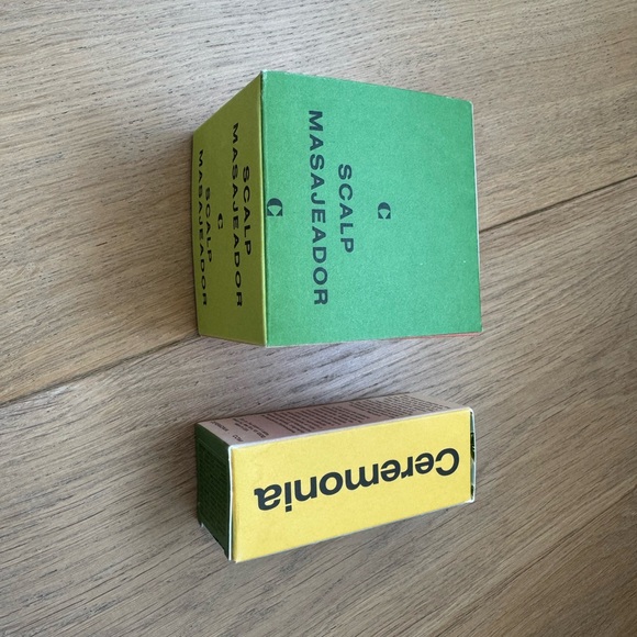 Ceremonia Scalp Massager Set - for Dry Scalp - Power Duo. - NIB - Picture 12 of 13